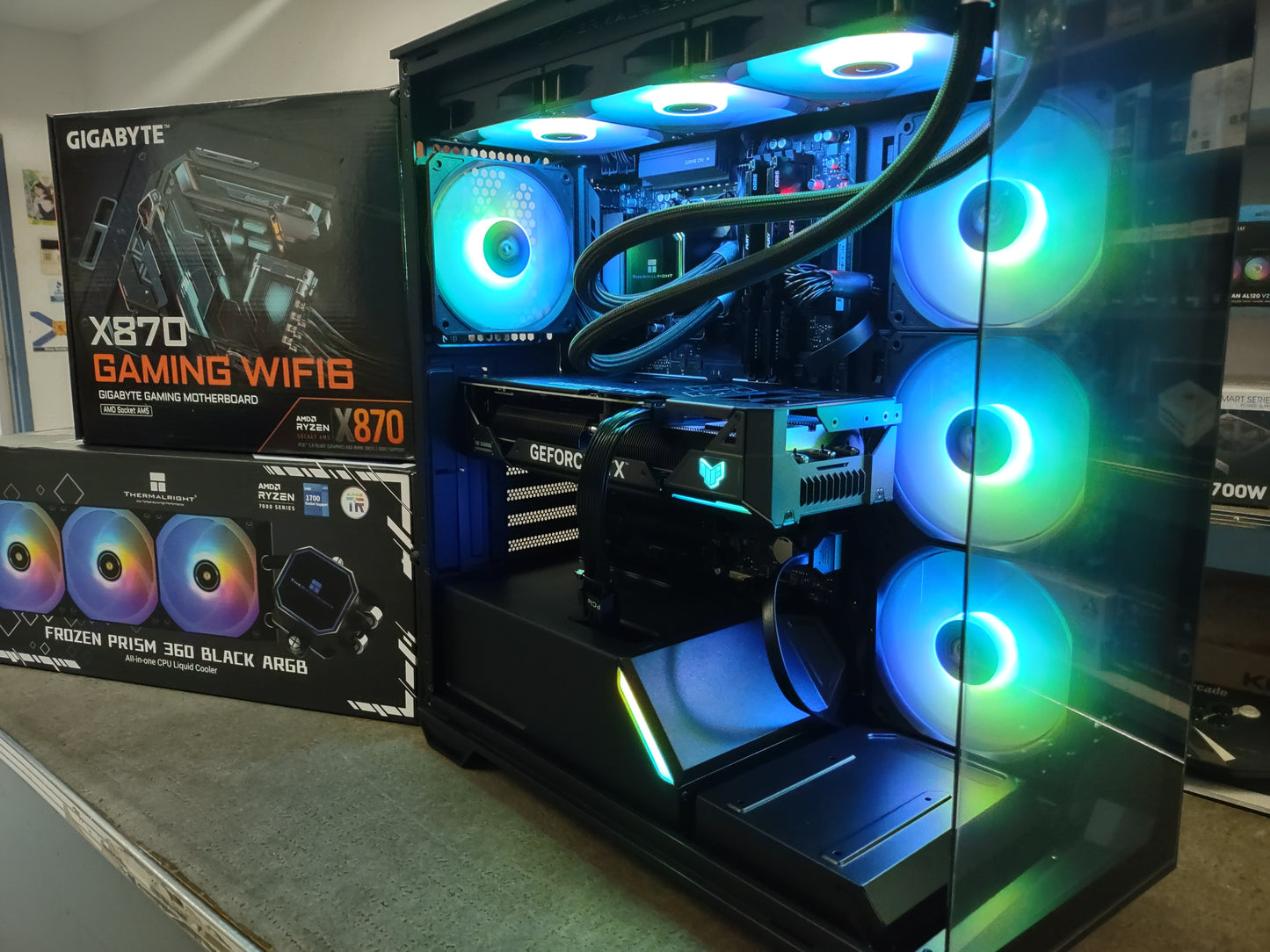 Pre-Built MysteryByte MAZE Panoramic – Ryzen 5 8400F Gaming PC