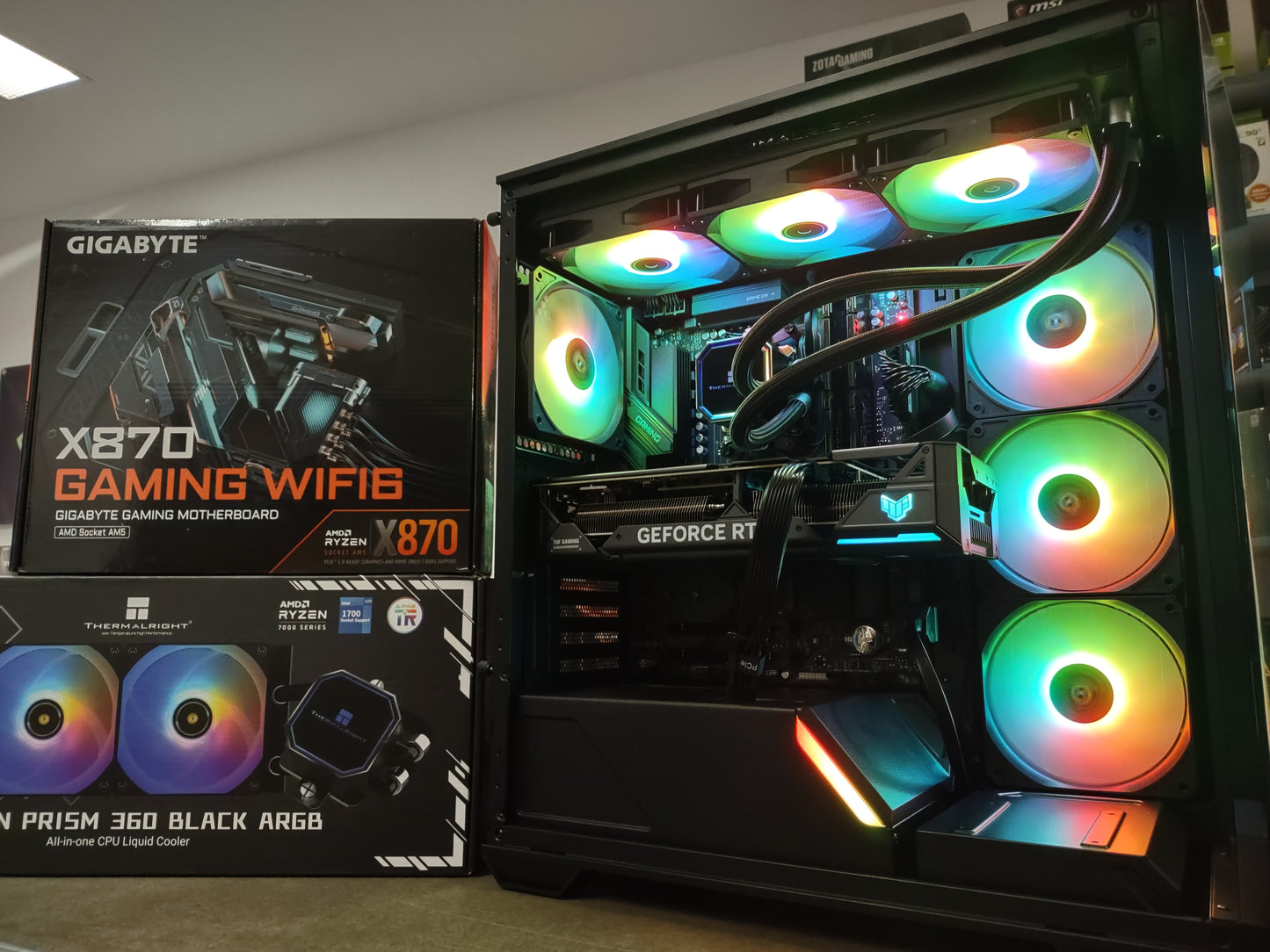 Pre-Built MysteryByte MAZE Panoramic – Ryzen 5 8400F Gaming PC