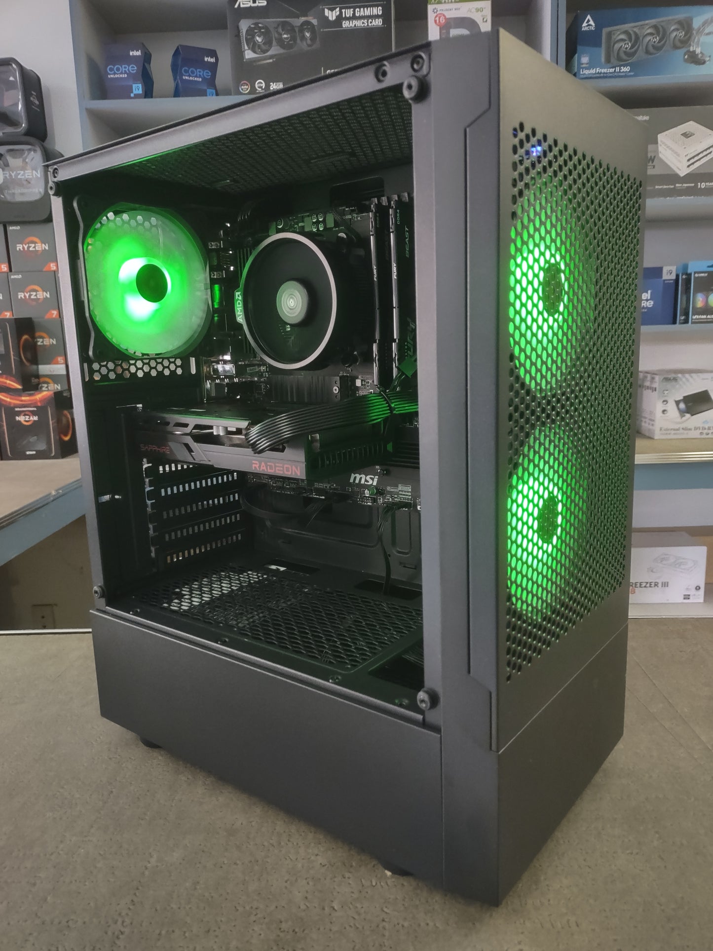 Ready-to-Go Budget Gaming PC AMD Ryzen 5500 + RTX 3050 6GB Gaming (Invoice#1141553)