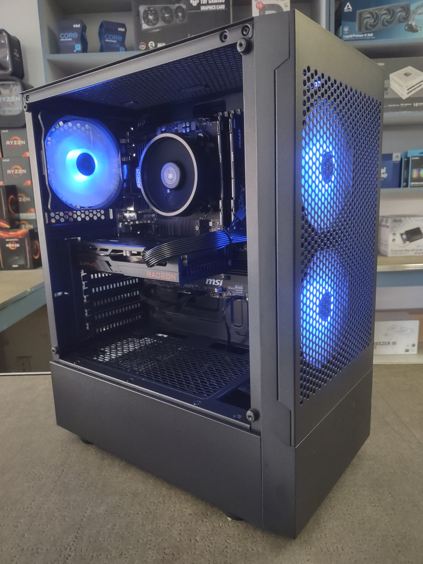 AMD Ryzen 5 5500 - 16GB - RX 6600 8GB - Kingston NV3 1TB Gaming PC (In Stock)