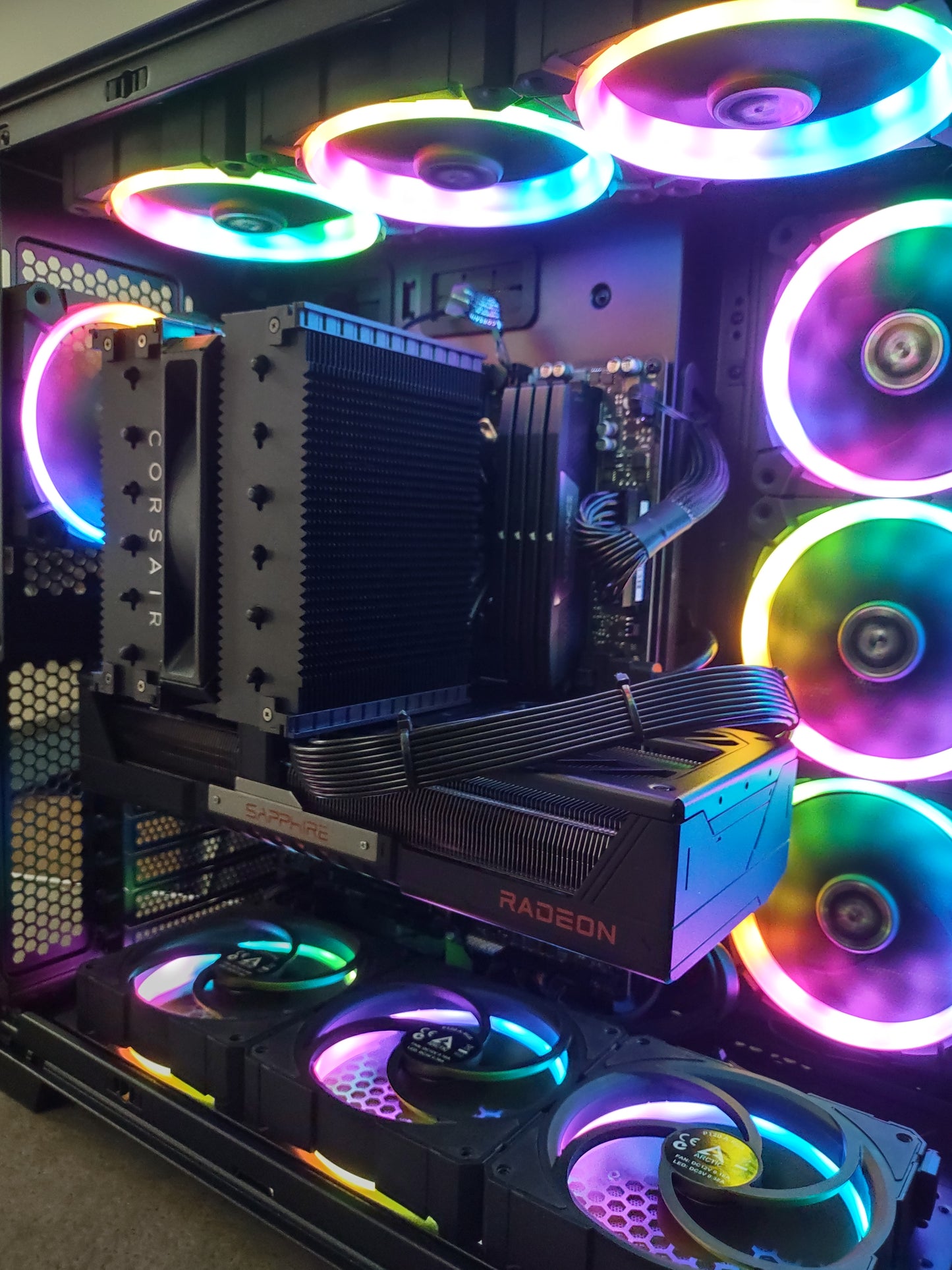 Pre-Built MysteryByte AMD Ryzen 9 9700X Gaming PC, 32GB DDR5 6000MHz, Radeon 9070 XT 16GB, 2TB NVMe