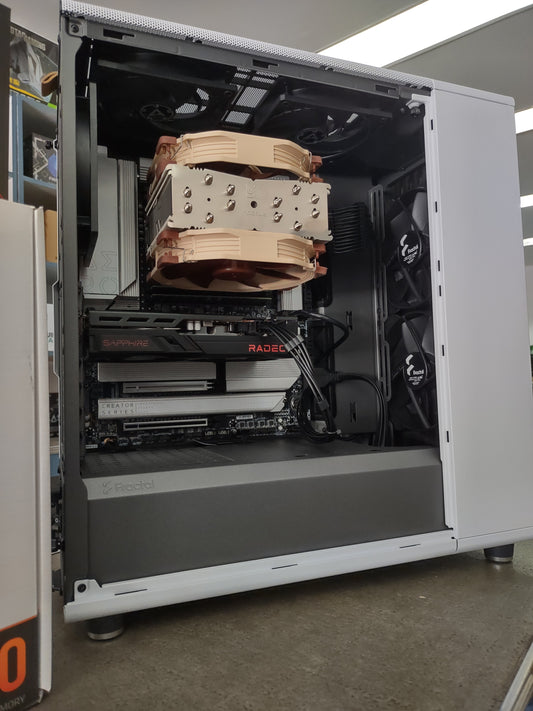 MysteryByte North White 9980X β Threadripper / RTX 5060 Workstation