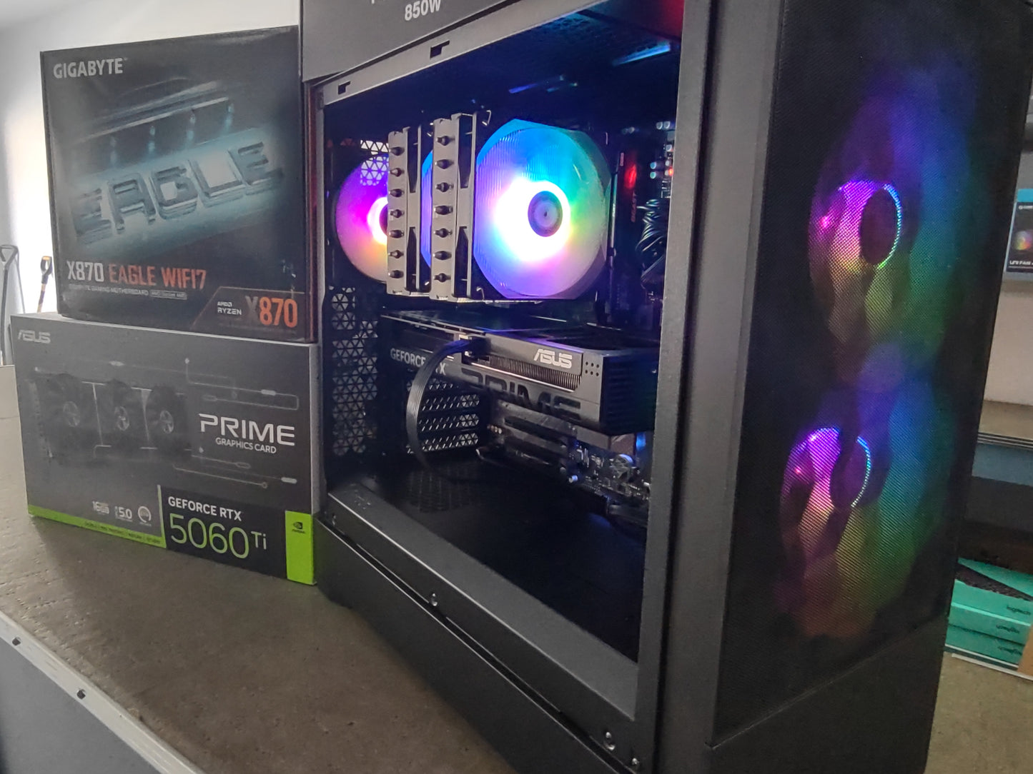 Enigma Level 2 – Ryzen 7 9600X + RX 9070 16GB - 1440 Gaming System (Quote#1099935)