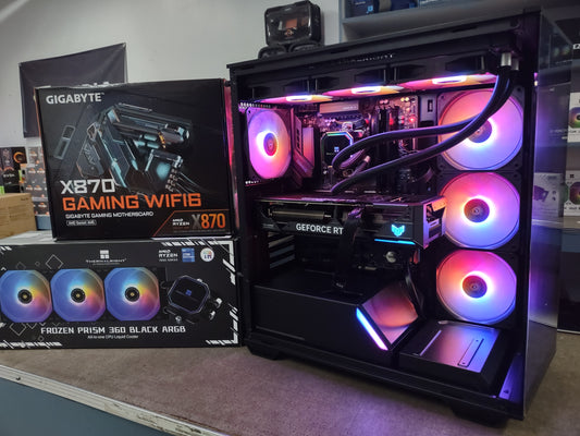 Pre-Built MysteryByte MAZE Panoramic – Ryzen 5 8400F Gaming PC