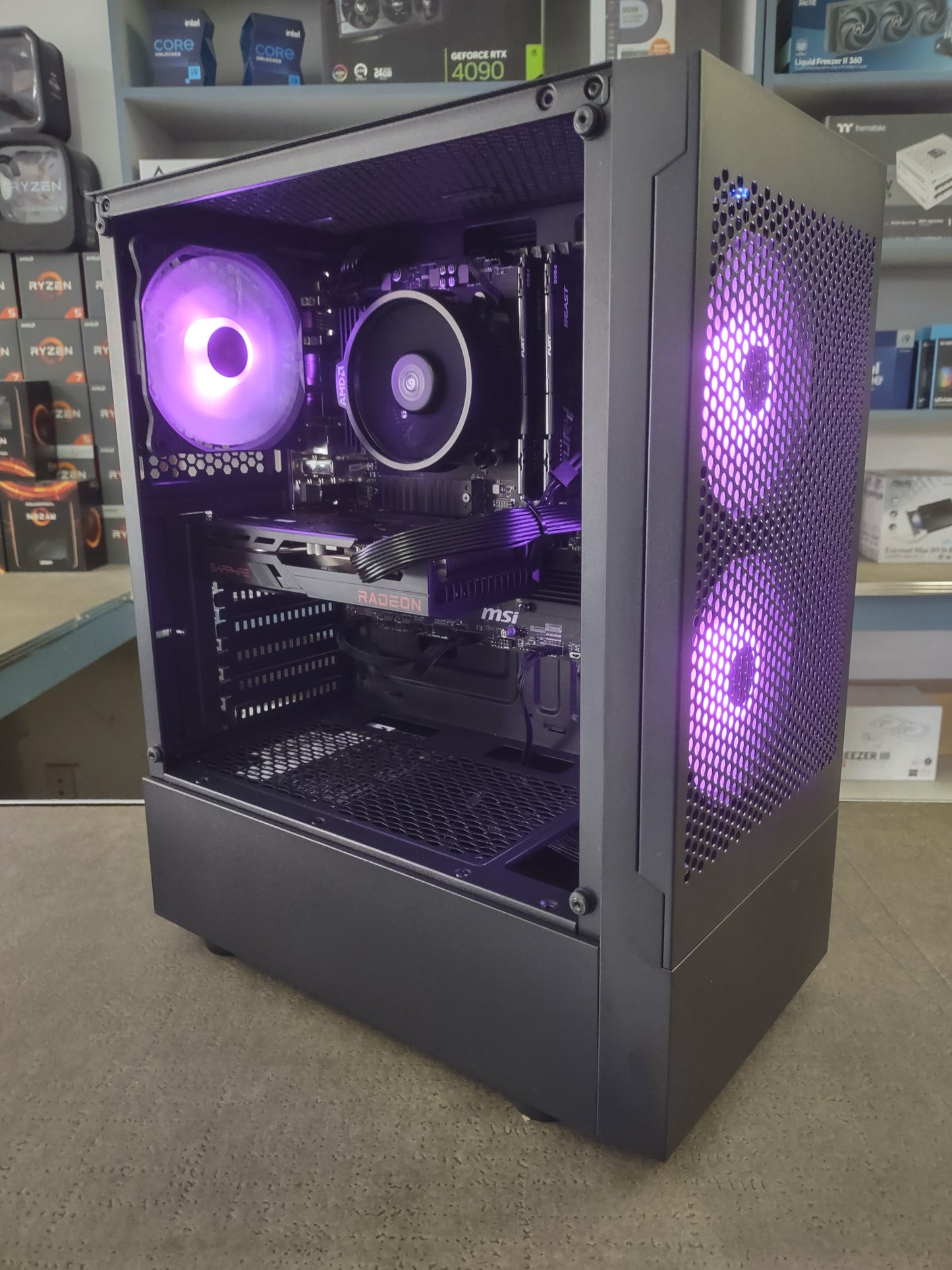Ready-to-Go Budget Gaming PC AMD Ryzen 5500 + RTX 3050 6GB Gaming (Invoice#1141553)