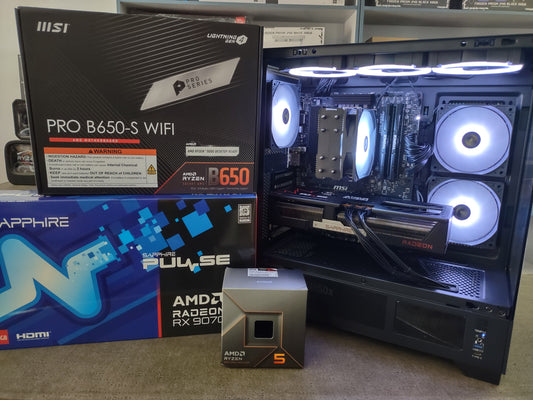 Pre-Built MysteryByte MAZE Panoramic – Ryzen 5 8400F Gaming PC