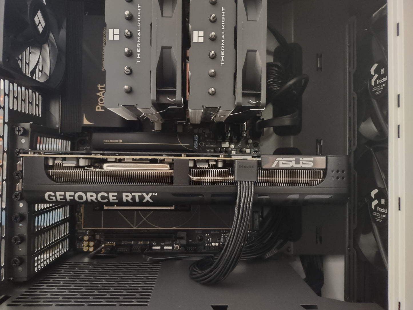 MysteryByte North White Mesh (Ultra 7 265, PROART Z890-CREATOR, Fury Beast 64GB, NVIDIA GeForce RTX 5080,  Two Kingston FURY Renegade 2TB, be quiet! Pure Power 12M, 1000W