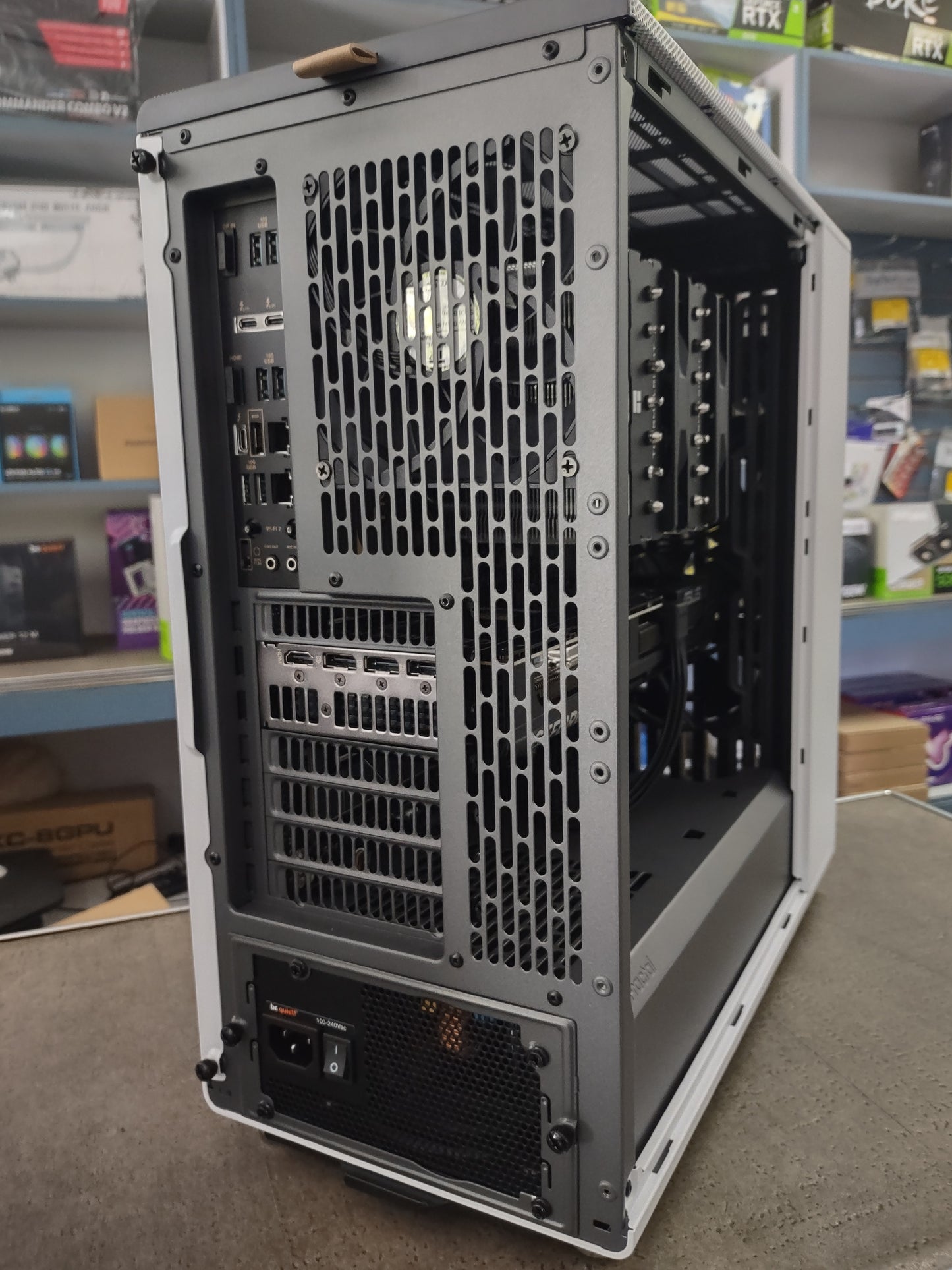 MysteryByte North White Mesh (Ultra 7 265, PROART Z890-CREATOR, Fury Beast 64GB, NVIDIA GeForce RTX 5080,  Two Kingston FURY Renegade 2TB, be quiet! Pure Power 12M, 1000W