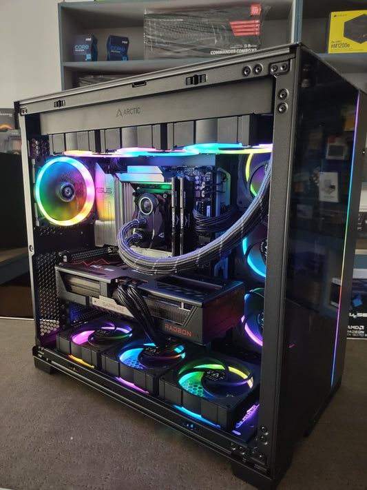 MysteryByte Enigma 9700X – Radeon RX 9070 XT 16GB in the Lian Li O11