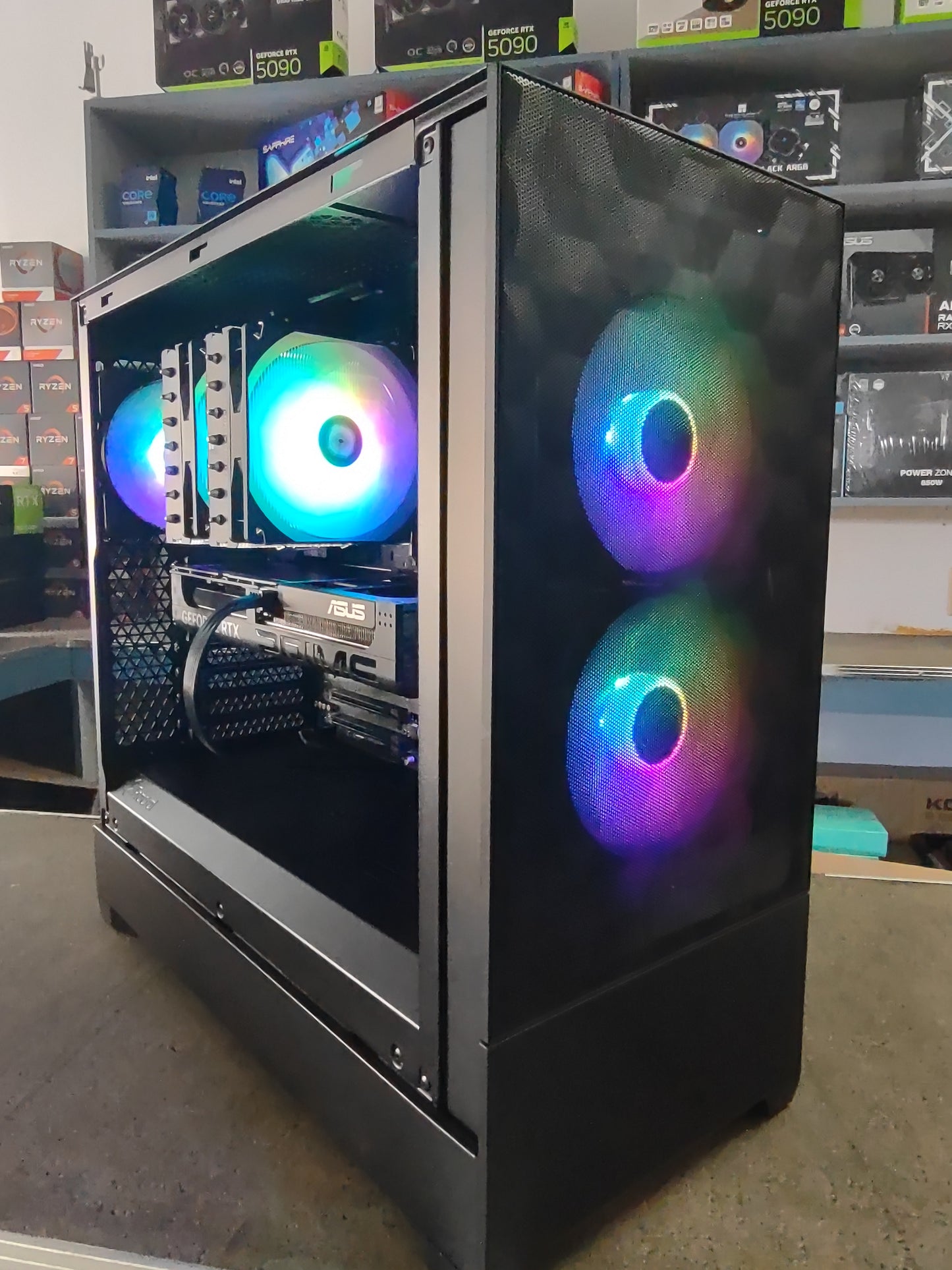 Enigma Level 2 – Ryzen 7 9600X + RX 9070 16GB - 1440 Gaming System (Quote#1099935)